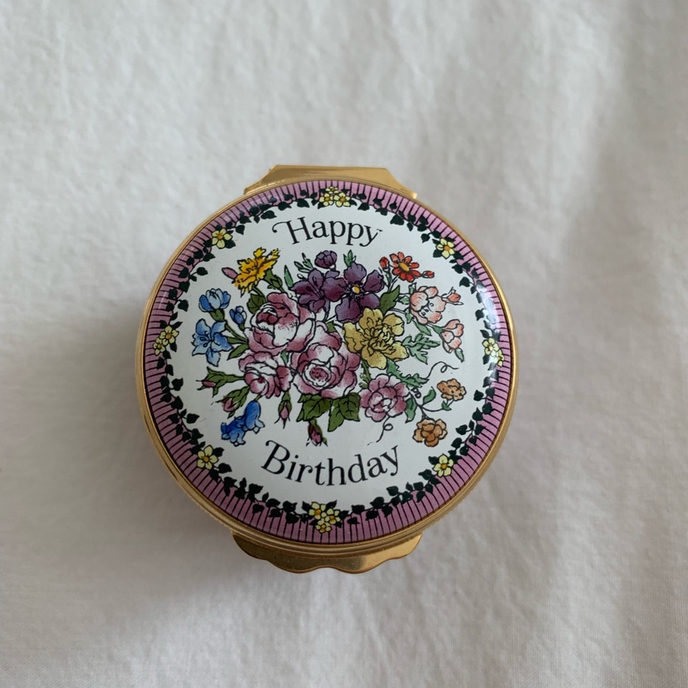 Halcyon Days enamel box